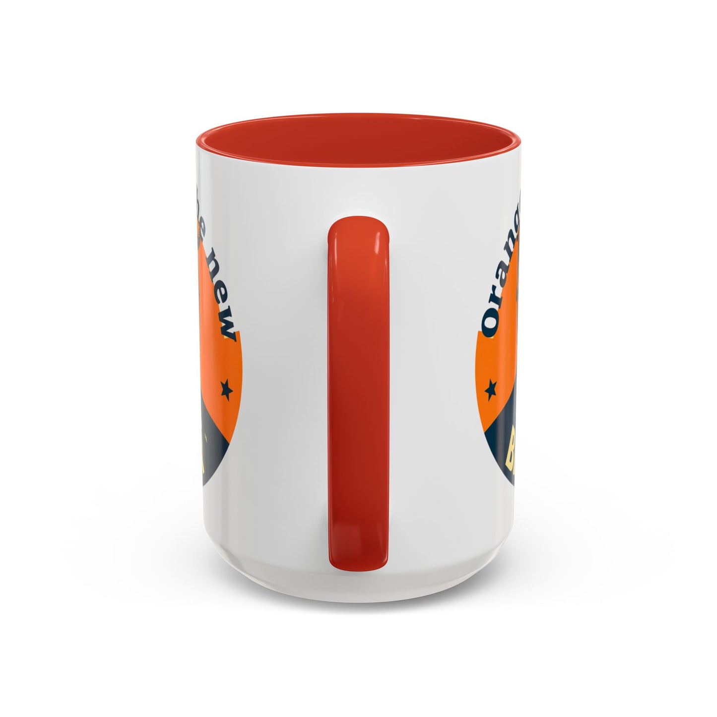 Trump "Orange is the new Black" Mansplained Accent Coffee Mug (11, 15oz)