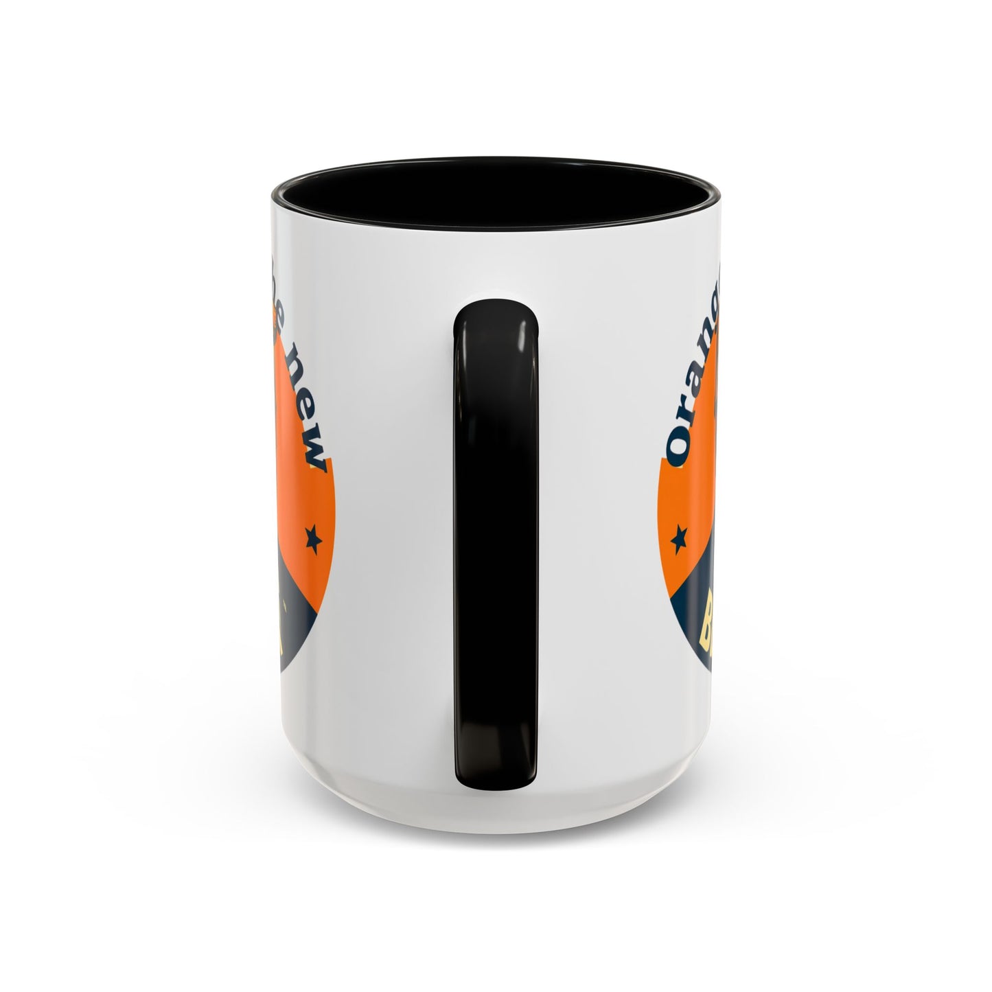 Trump "Orange is the new Black" Mansplained Accent Coffee Mug (11, 15oz)